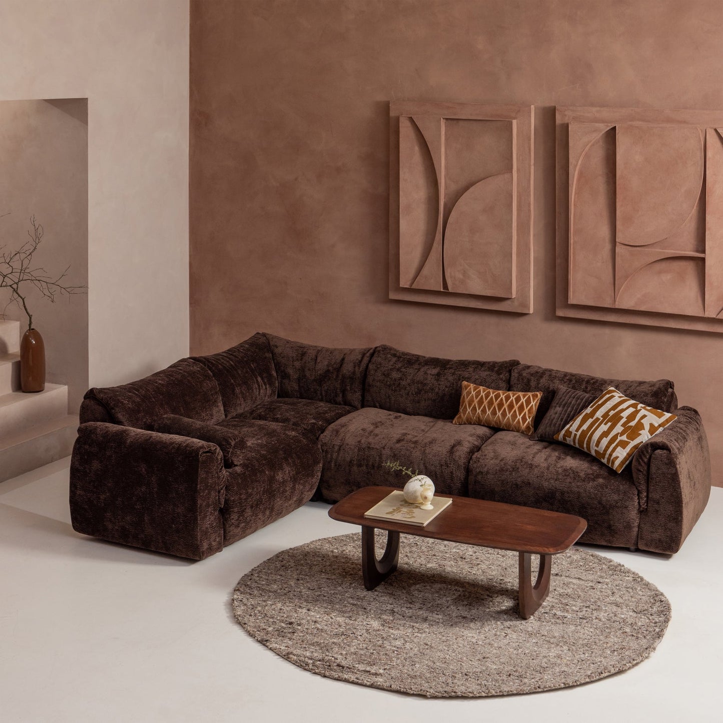 WOOOD Frequent salontafel 120x40 cm Walnoot