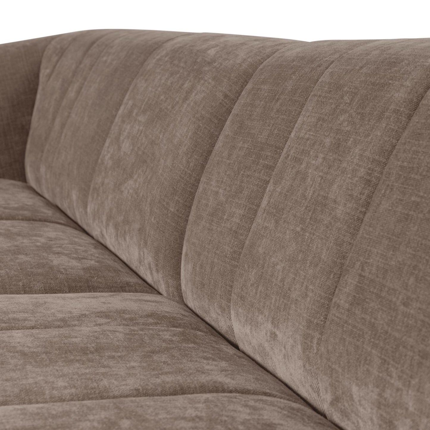 WOOOD Omaire 4-zitsbank Taupe
