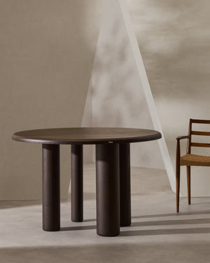 Kave Home Mailen eettafel Ø120 cm Black