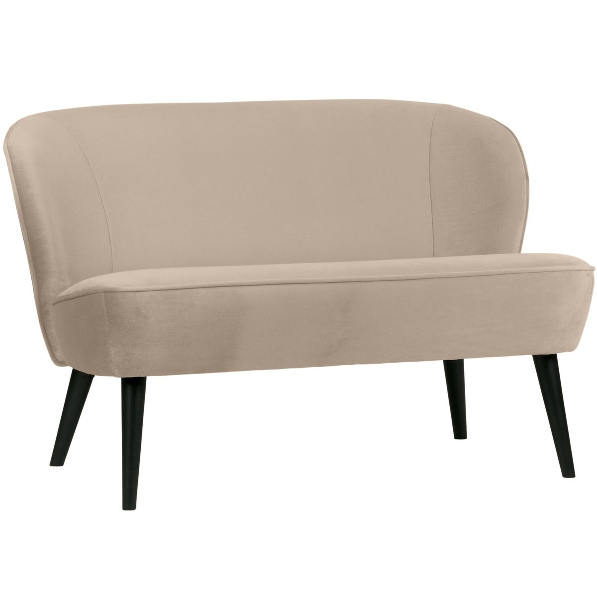 WOOOD Sara bankje velvet Khaki