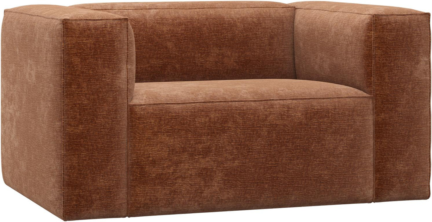 WOOOD Bean fauteuil Chenille Velvet Terra