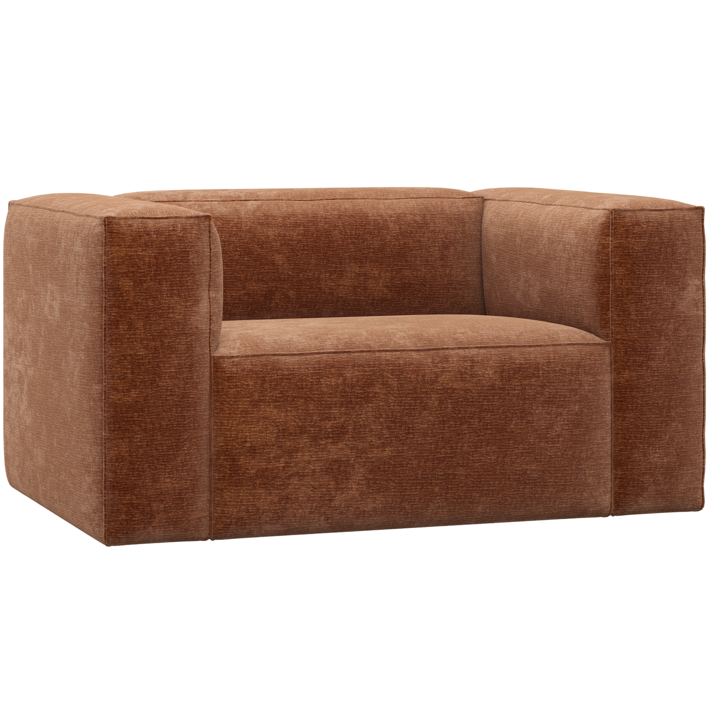 WOOOD Bean fauteuil Chenille Velvet Terra