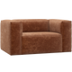 WOOOD Bean fauteuil Chenille Velvet Terra