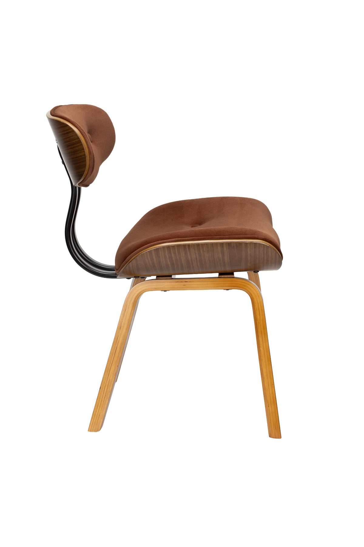 Dutchbone Blackwood eetkamerstoel Walnut/Brown