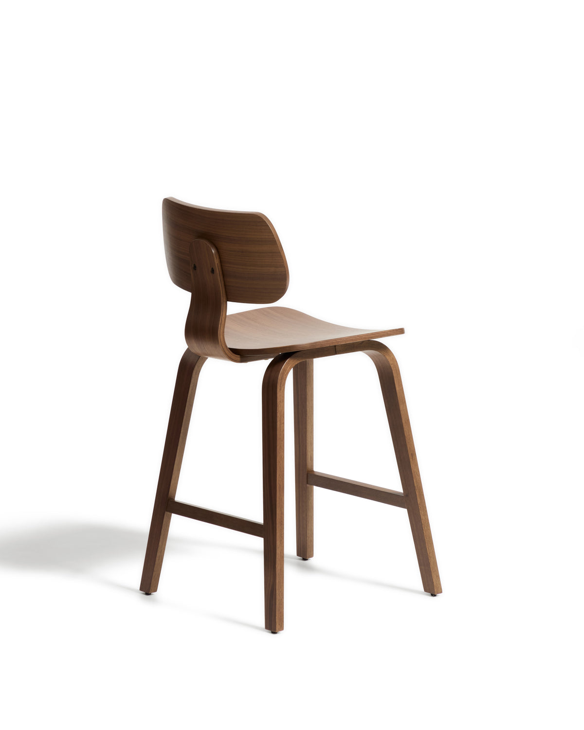Kave Home Gena barkruk H65 Dark Brown