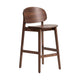 Kave Home Ludara barkruk H66 Brown