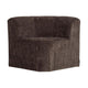 WOOOD Mojo Base eetbank hoek met rugleuning rib Bruin