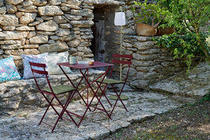 Fermob Bistro tuintafel 57 x 57 cm Acapulco blue