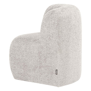 WOOOD Mojo Base eetbank hoek met rugleuning wollig Ecru