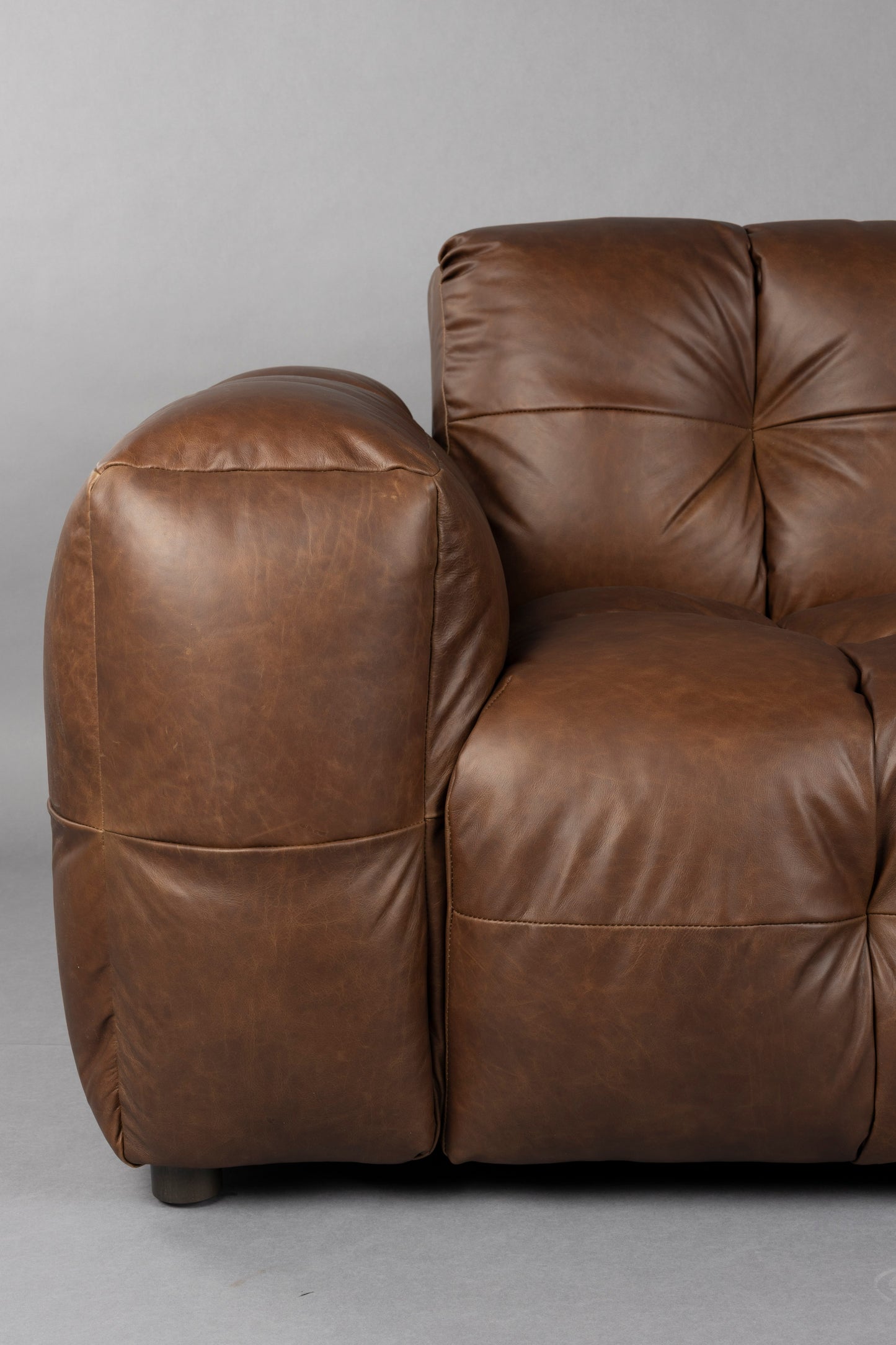 Dutchbone Hackman Seater bank Brown