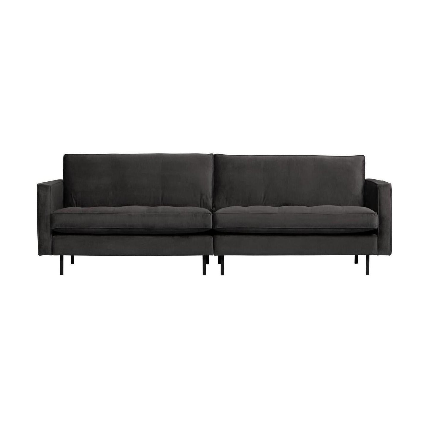 WOOOD Rodeo Classic 3-zits bank velvet Antraciet