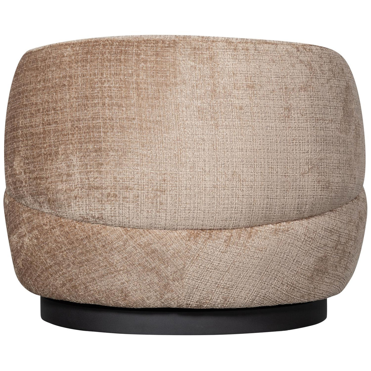WOOOD Woolly fauteuil draaibaar chenille Zand