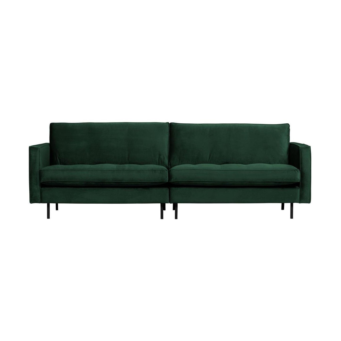WOOOD Rodeo Classic 3-zits bank velvet Bosgroen