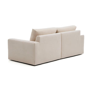 Kave Home Alea 3-zitsbank met chaise longue rechts Beige