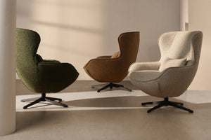 Kave Home Sorile fauteuil chenille Dark green