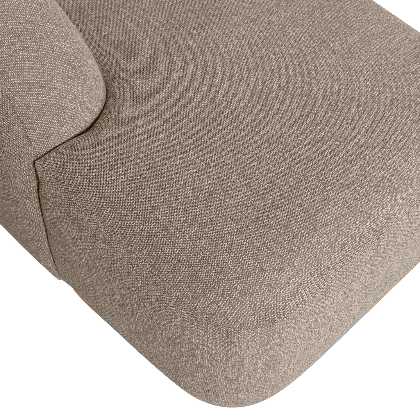 WOOOD Sloping U-vorm bank Naturel Melange