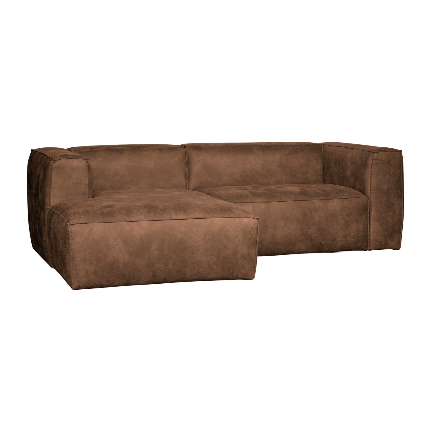 WOOOD Bean chaise longue bank links Ecoleer Cognac
