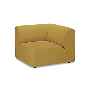 HKliving Jax bank right end Linnen Burnt Ochre