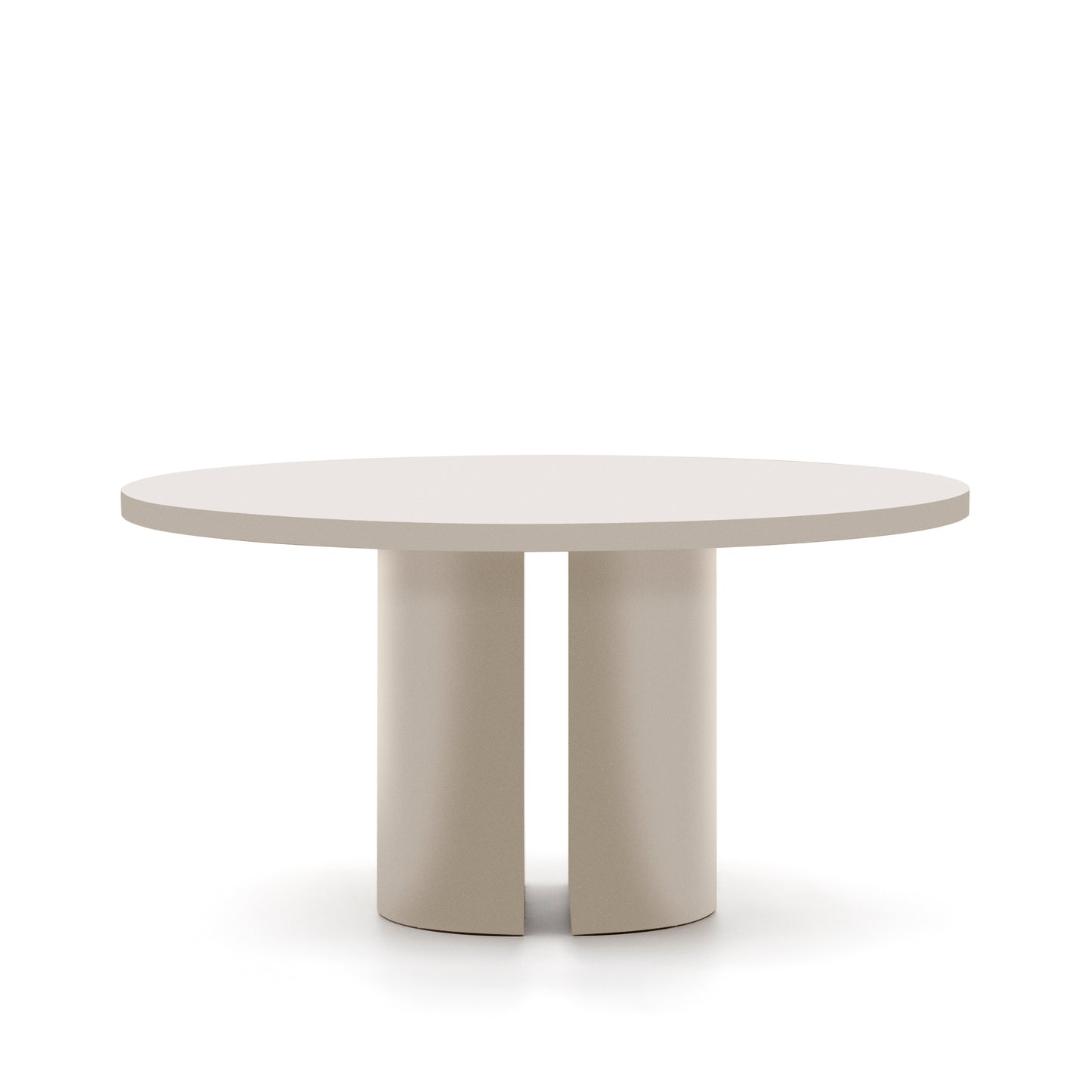 Kave Home Nealy eettafel Ø150 cm White