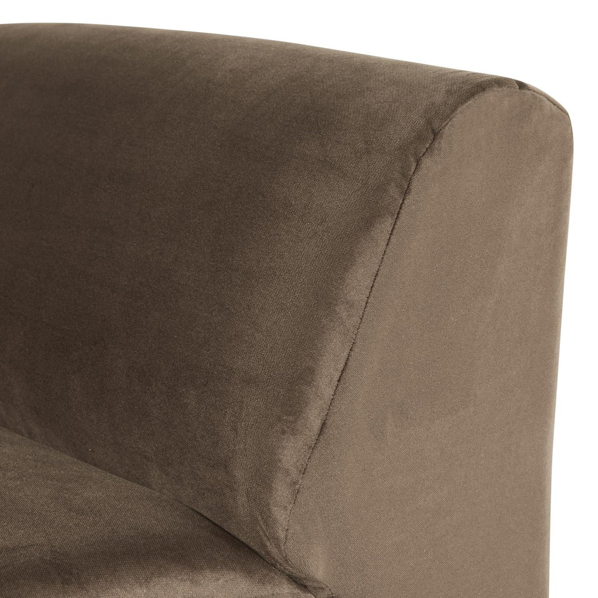 WOOOD Mojo Base 1-zits bank velvet Taupe