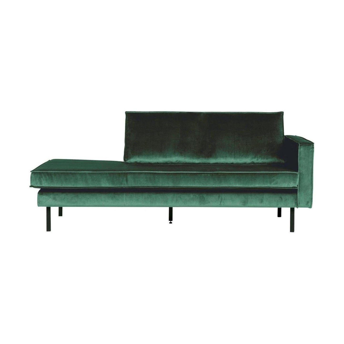 WOOOD Rodeo daybed rechts velvet Bosgroen
