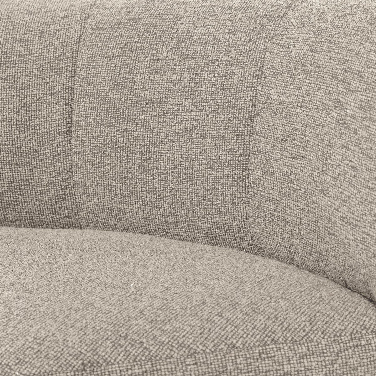 WOOOD Mojo Base eetbank hoek met rugleuning bouclé Beige