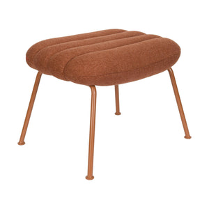 Zuiver Verte hocker Terracotta