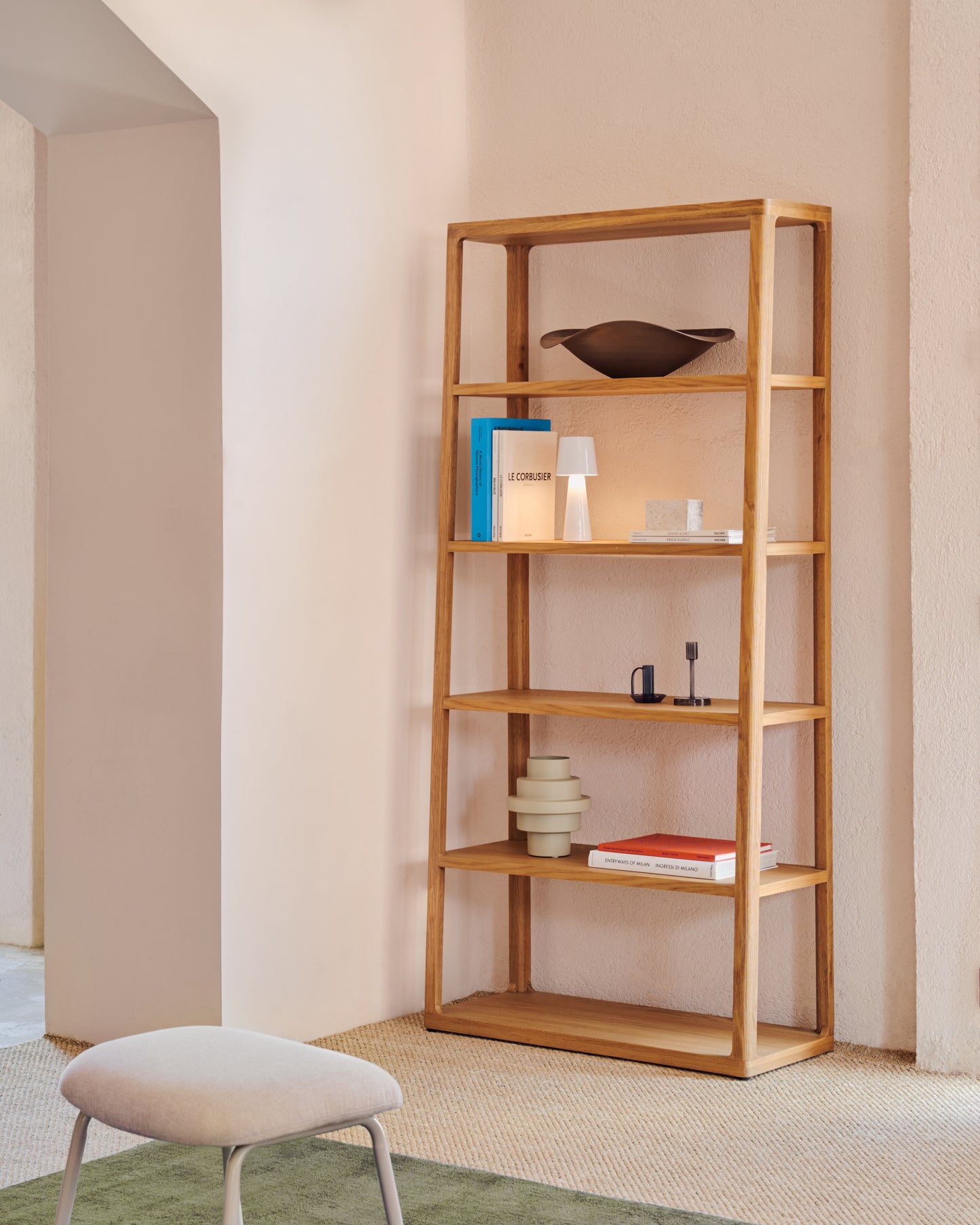 Kave Home Maymai kast 90x193 cm naturel eiken