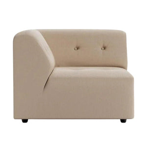 HKliving Vint bank left Knotted Beige