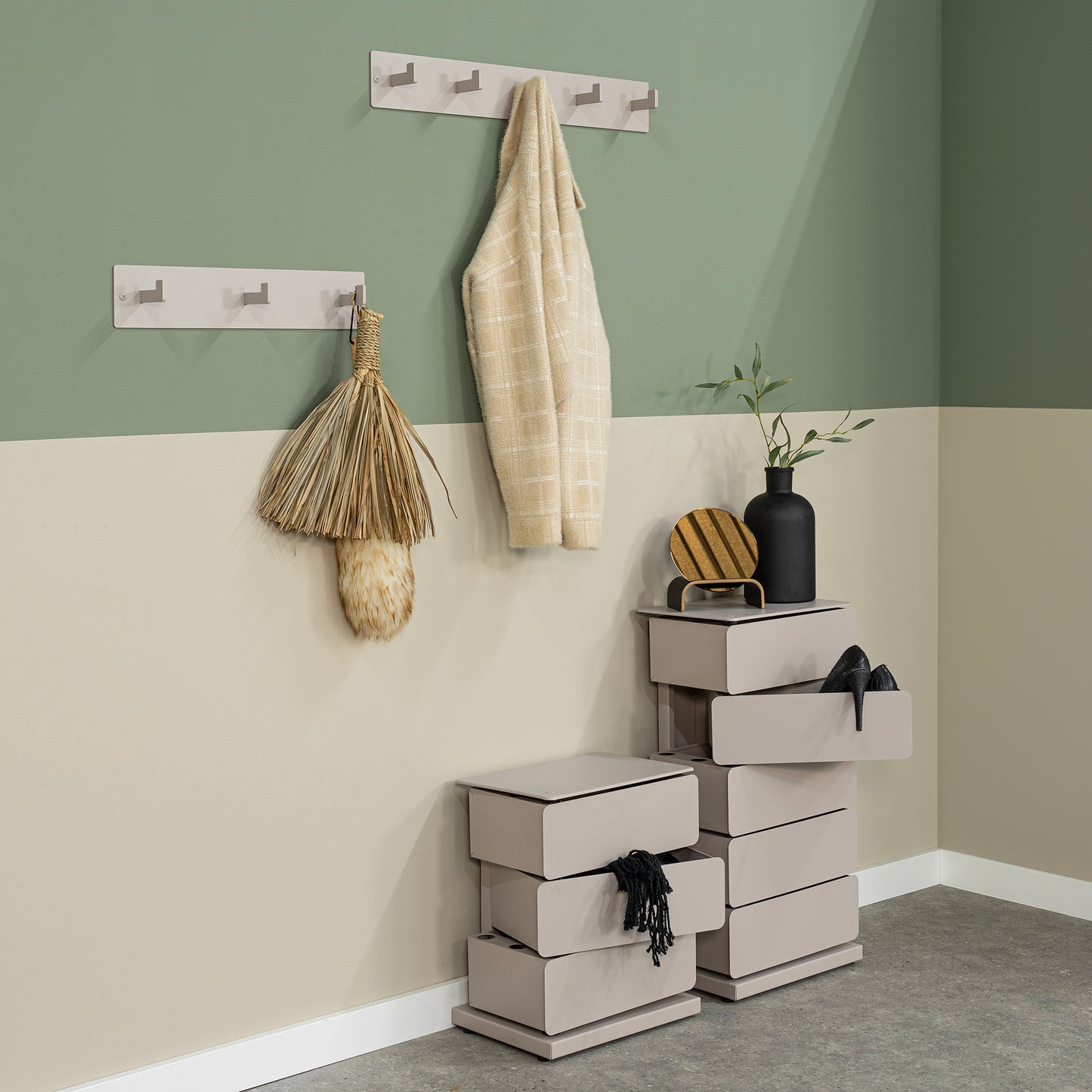 Spinder Design Joey 3 ladekast Silky Taupe