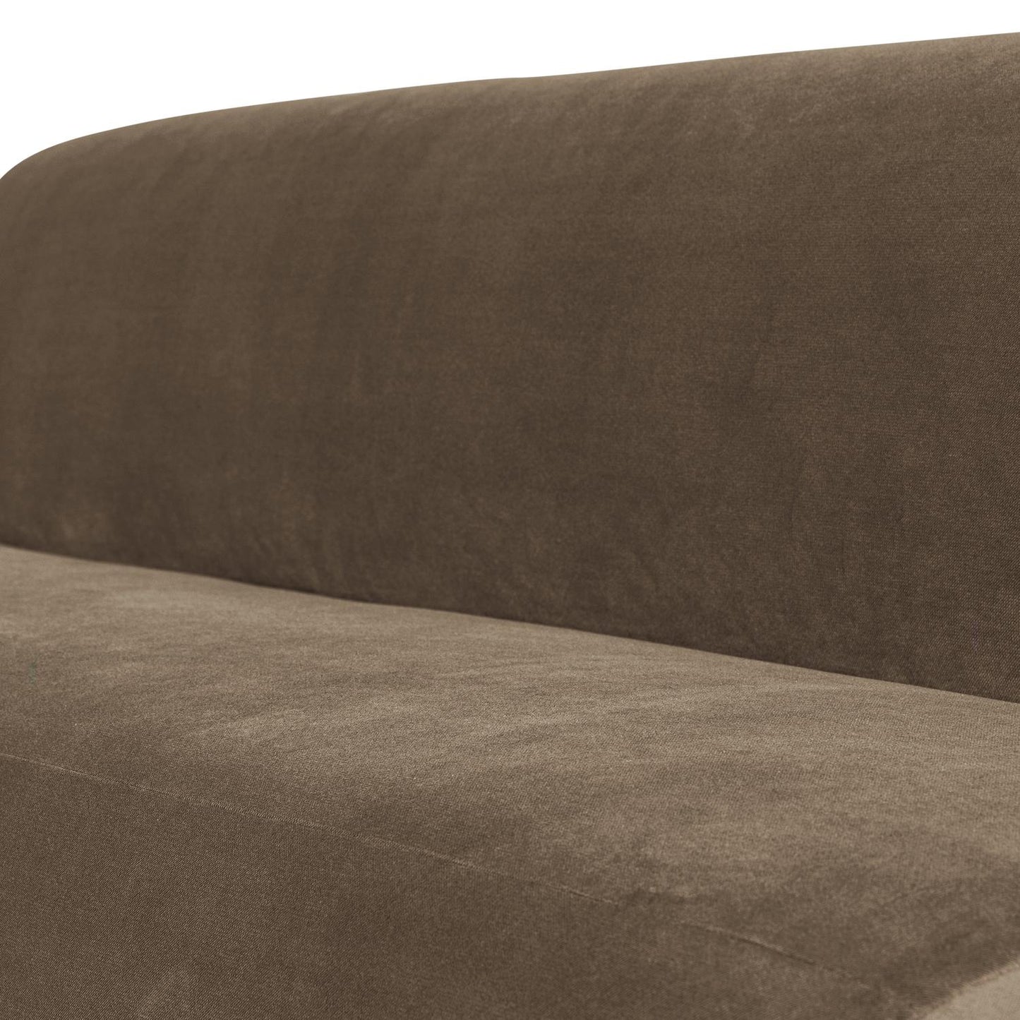 WOOOD Mojo Base eetkamerbank 164 cm velvet Taupe