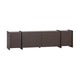 WOOOD Brock tv-meubel 200 cm Middenbruin