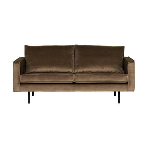 WOOOD Rodeo 2,5-zits bank velvet taupe