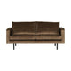 WOOOD Rodeo 2,5-zits bank velvet taupe