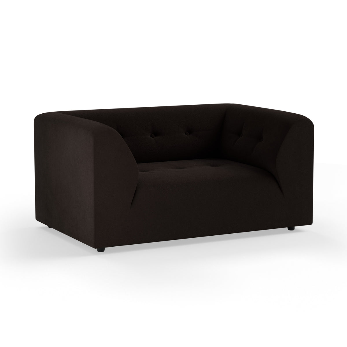 HKliving Vint loveseat Royal Velvet Espresso