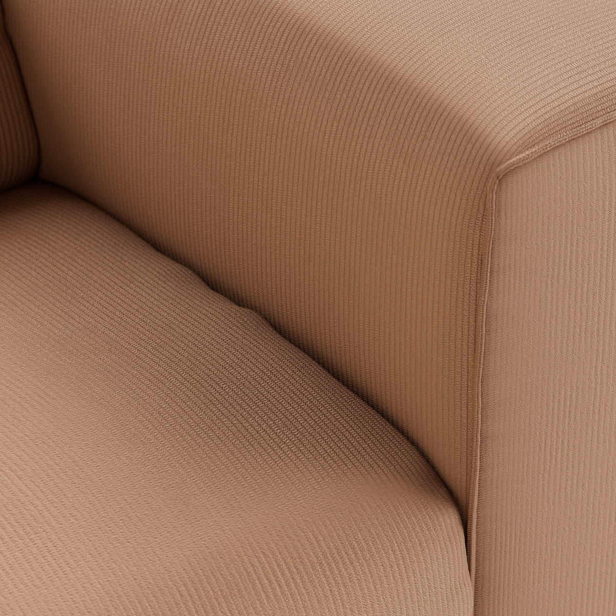 HKliving Flake bank right Corduroy Rib Brown