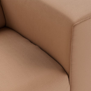HKliving Flake bank right Corduroy Rib Brown
