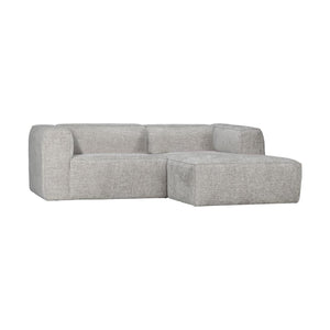 WOOOD Bean chaise longue bank rechts Grove Melange Naturel