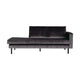 WOOOD Rodeo daybed rechts velvet Antraciet