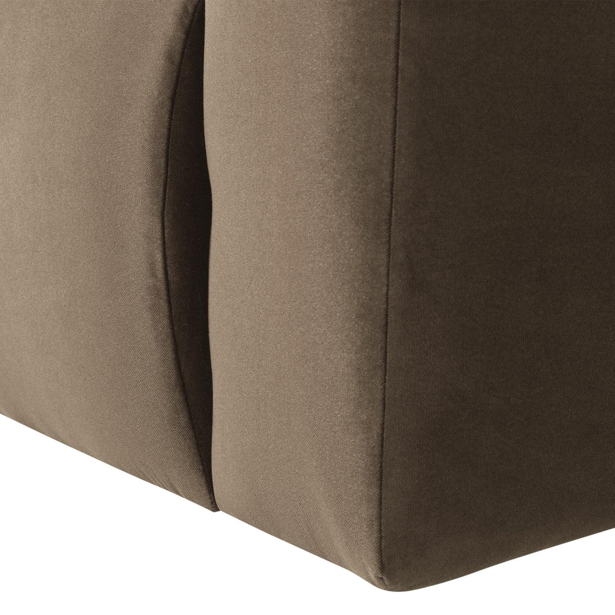 WOOOD Mojo Base 1-zits bank arm rechts velvet Taupe
