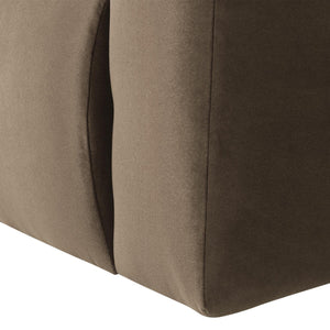 WOOOD Mojo Base 1-zits bank arm rechts velvet Taupe
