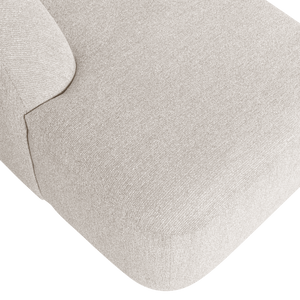 WOOOD Sloping U-vorm bank Pearl Melange