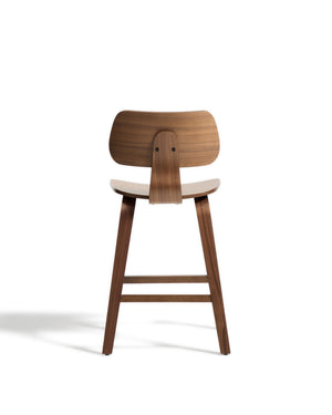 Kave Home Gena barkruk H65 Dark Brown