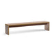 HKliving Bench eetkamerbank 220 cm Clay