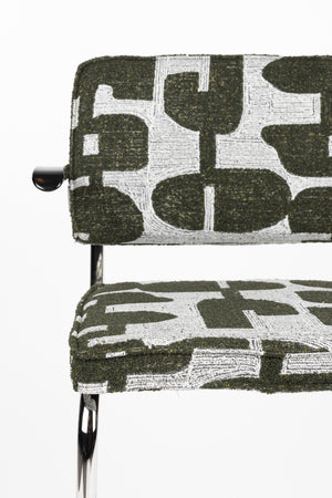 Zuiver Ridge Deco Kink armstoel Green