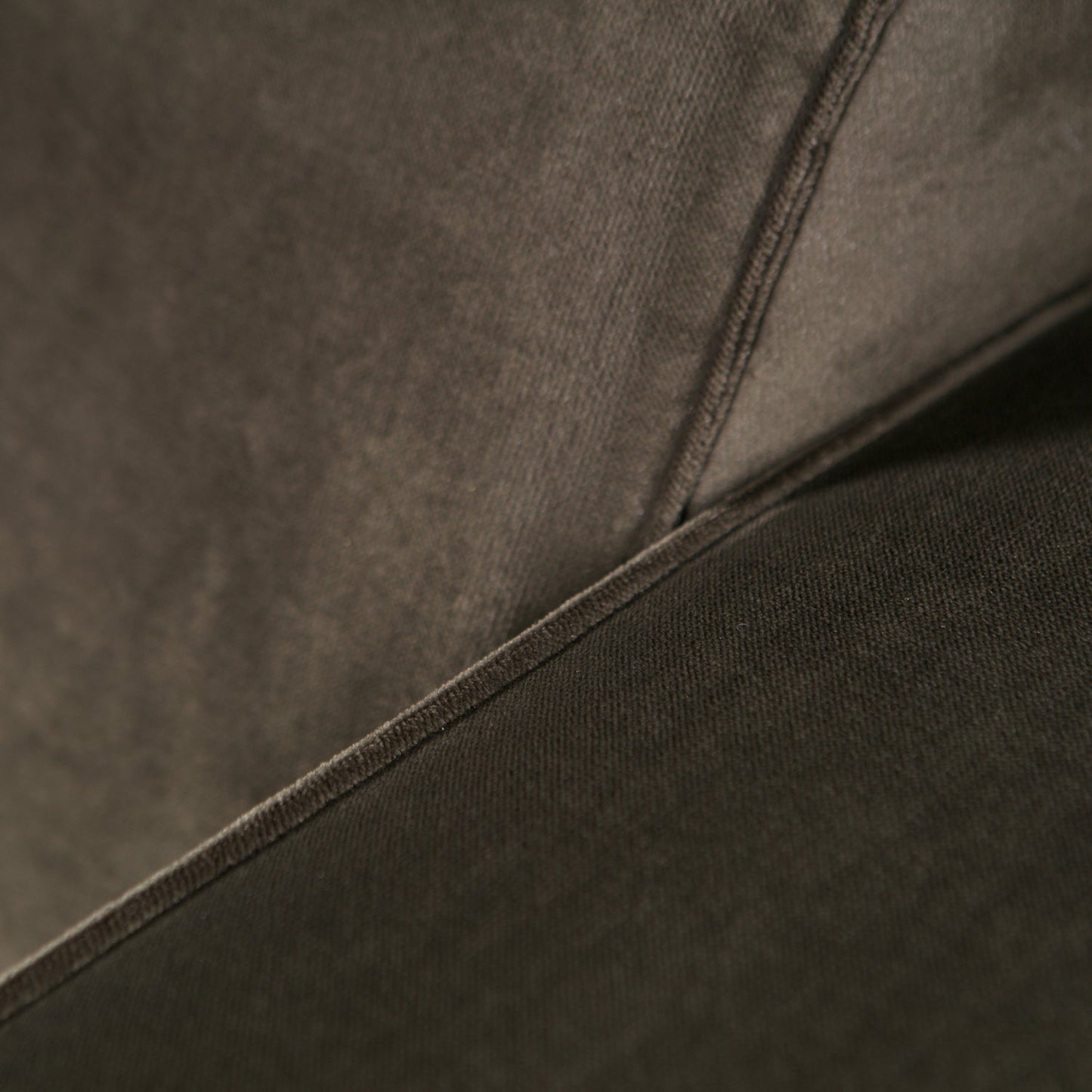 WOOOD Statement hoekbank links Velvet Warm Groen