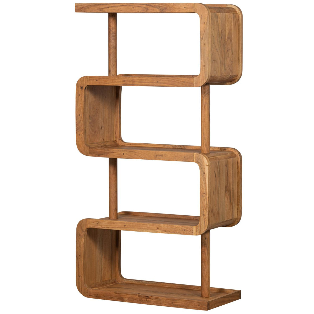 WOOOD Rattle open kast Naturel