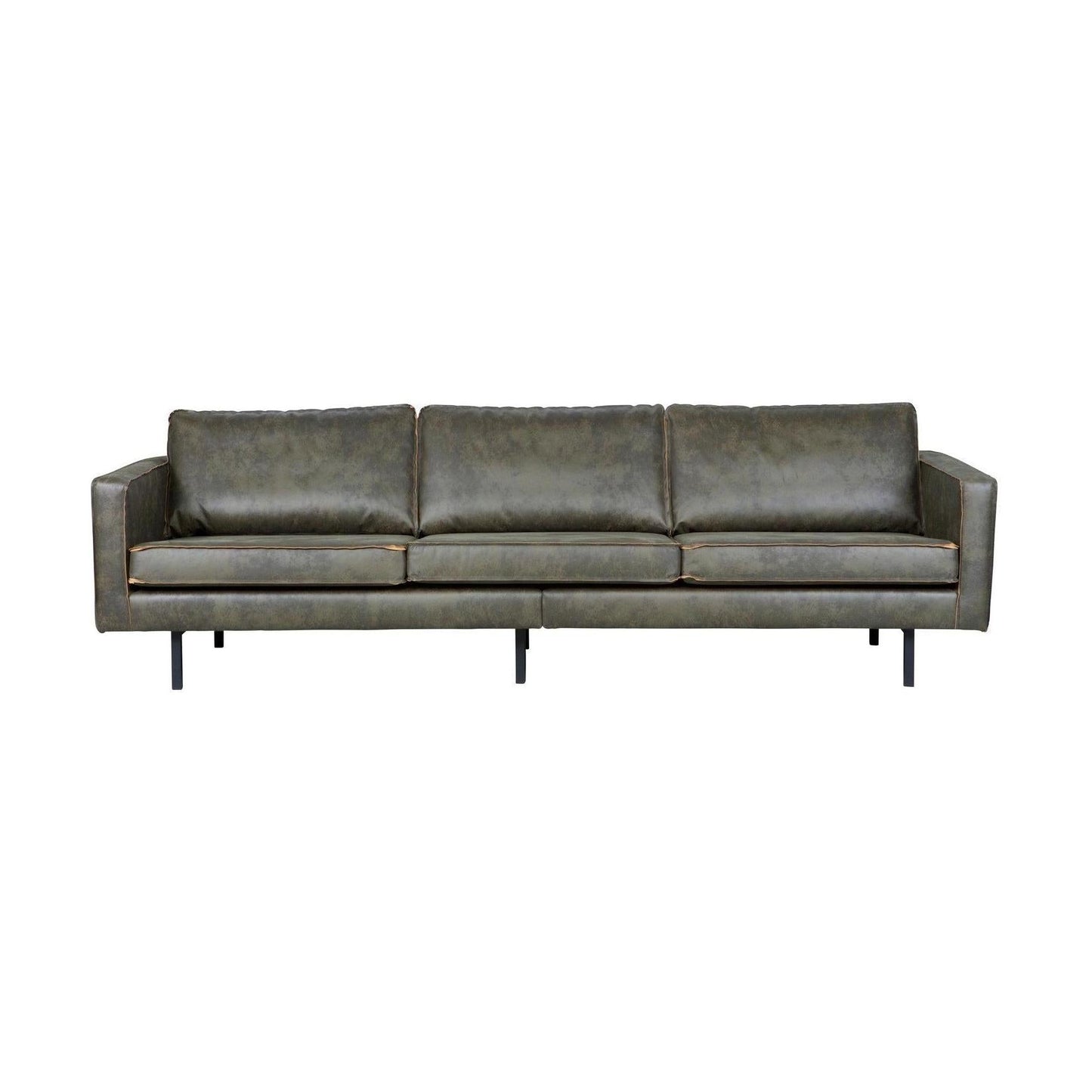 WOOOD Rodeo 3-zits bank eco-leer Army