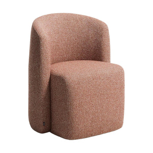 Kave Home Corvena eetkamerstoel chenille Terracotta