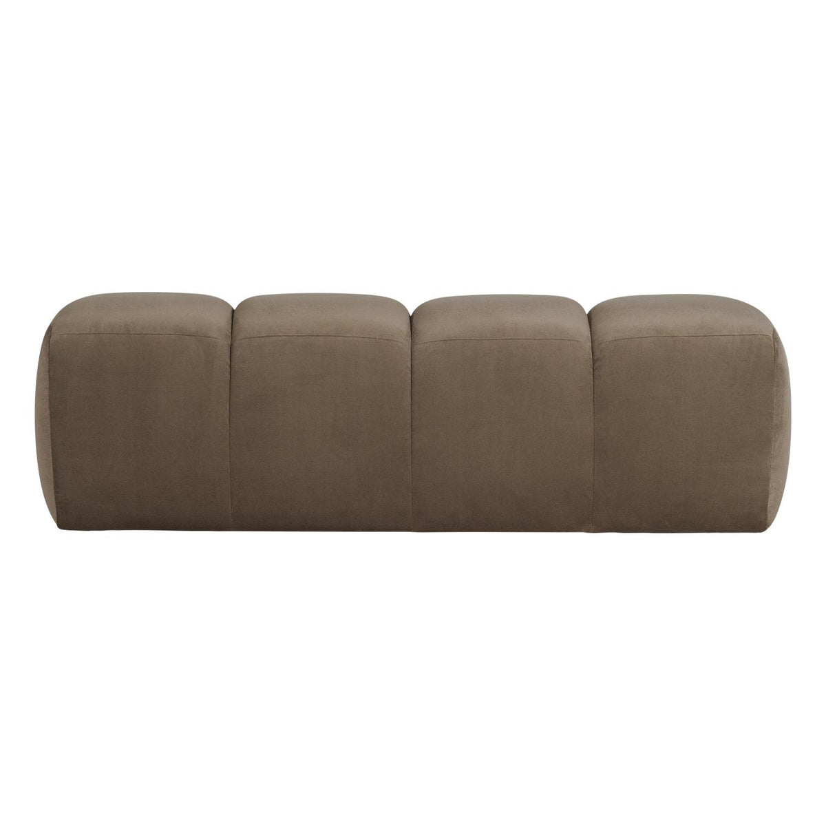 WOOOD Mojo eetbank 164 cm velvet Taupe
